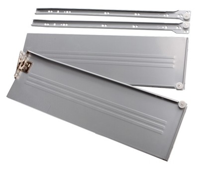 Szuflada metalowa Metalbox 150/270 kolor szary