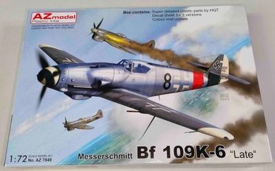 Messerschmitt Bf 109K-6 Late AZ7849 1:72 NEW