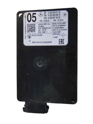 Mercedes gla x156 156 радар cws fcw-stop w решётка радиатора фото №1