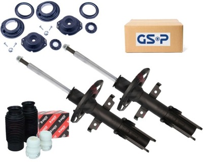 Gsp 2x амортизатори + подушки безпеки + захист відбійники renault espace iv vel satis фото №1