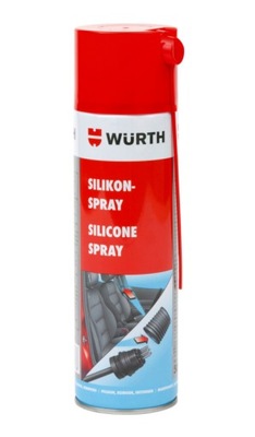 SILIKON W SPRAYU WURTH 500ml. SPRAY