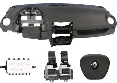 Панель приладів консоль подушка безпеки ремені renault clio фото №1