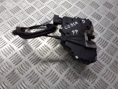 Замок двері правий перед opel corsa d 6pin 13258271eh фото №1