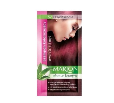 MARION szampon koloryzujący #57 Ciemna Wiśnia