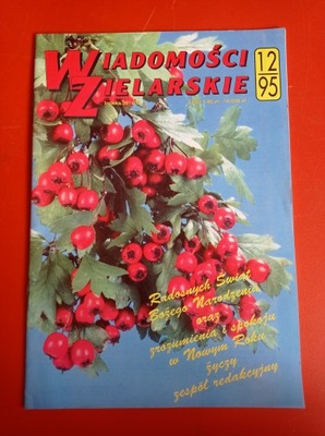 Wiadomości zielarskie nr 12/1995, grudzień 1995