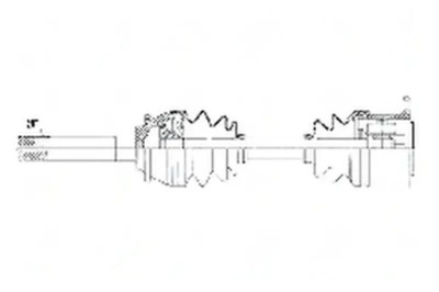 Привідний вал npw-ms-051 nty фото №1