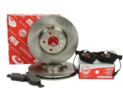 Гальмівні диски + гальмівні колодки перед do alfa romeo 147 156 284mm фото №1