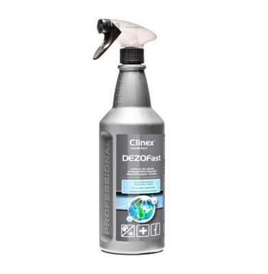 Spray CLINEX DezoFast 1L do dezynfekcji na wirus