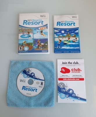 WII SPORTS RESORT NINTENDO Wii KOMPLETNA 3XA