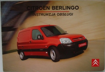 CITROEN BERLINGO I 2002-2010 BOOK SERVICE J.POLSKI 2004R KOLOROWA ORIGINAL  