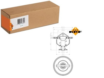 TERMOSTATO LÍQUIDO REFRIGERANTE VOLVO S80 II XC90 I CHRYSLER SEBRING  