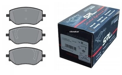 Srl тормозные колодки тормозные перед dacia renault фото №1