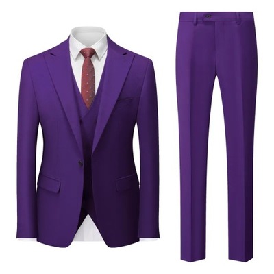 New Men's Formal Business Office Suit 3-piece Groo