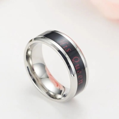 Temperature Ring Titanium Steel Mood Emotion Feeling Intelligent Temperatur