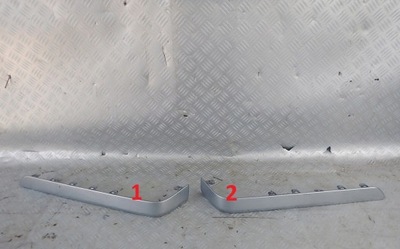Volvo v70 ii lift правая левая молдинг бампера задняя фото №1