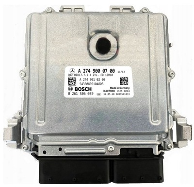 KOMPIUTERIS ECU MERCEDES 1.6 A2749000700 0261S06039 VIRGIN 