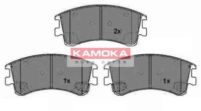 KAMOKA ZAPATAS DE FRENADO PARTE DELANTERA MAZDA 6 GG GY FP095  