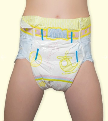 Kiddo Playtime 6000ml M 70-100cm * PLASTIC * ABDL
