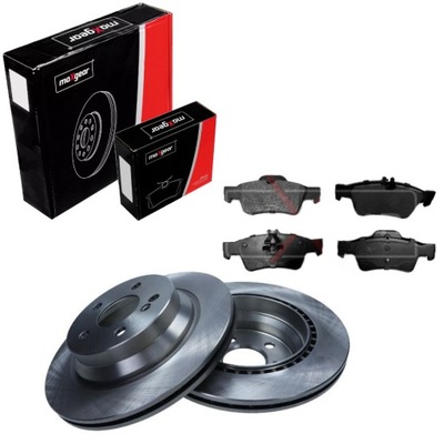 Тормозные диски+ тормозные колодки задняя mercedes cls c218 c219 x218 фото №1