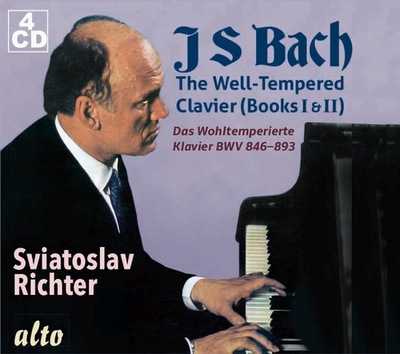 Bach - Das Wohltempierte Klavier Richter ALTO 4 CD