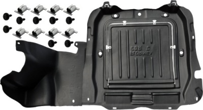 Захист двигуна opel corsa c combo meriva кліпси фото №1