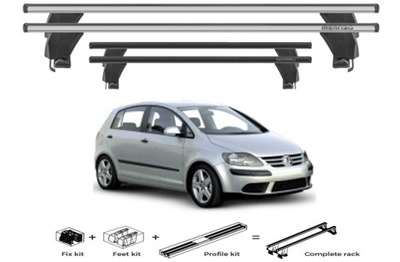 MALETERO DE TECHO ALUMINIO VOLKSWAGEN GOLF V PLUS MODELO DE 2003>2008  