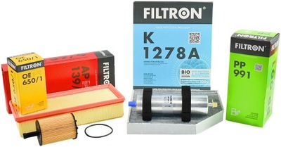 КОМПЛЕКТ ФІЛЬТРІВ FILTRON DO AUDI A4 B8 2.0 TDI