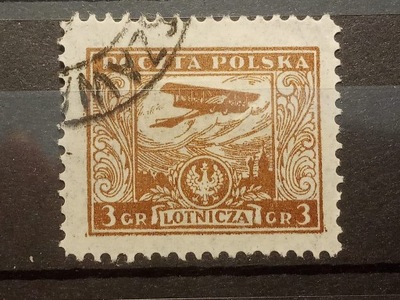 POLSKA Fi 218 1925 Wydanie na przesyłki lotnicze