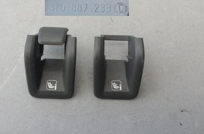 Заглушка isofix audi a3 8y 8y0887233c фото №1