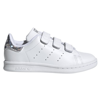 Buty dziecięce adidas Stan Smith białe rzepy 31