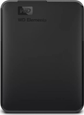 Dysk zewnętrzny HDD WD Elements Portable 1TB Czarny (WDBUZG0010BBKWESN)