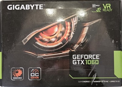 Karta graficzna Gigabyte GeForce WINDFORCE GTX 1060 6 GB