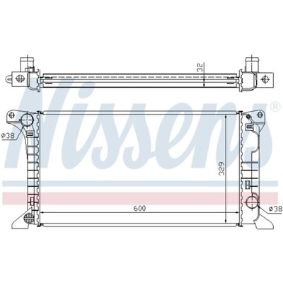Радіатор wody ford transit ford transit 85-92 фото №1