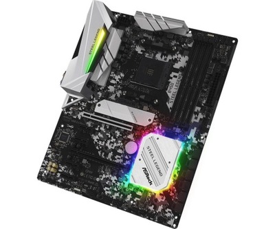 Płyta ASRock B450 Steel Legend AMD B450 DDR4 SATA3 M.2 USB3.1 PCIe3.0 AM4