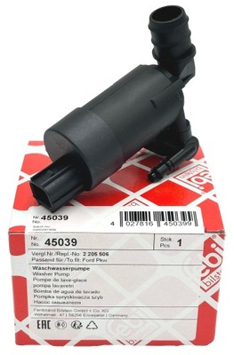 Febi помпа розпилювача фари 45039 фото №1