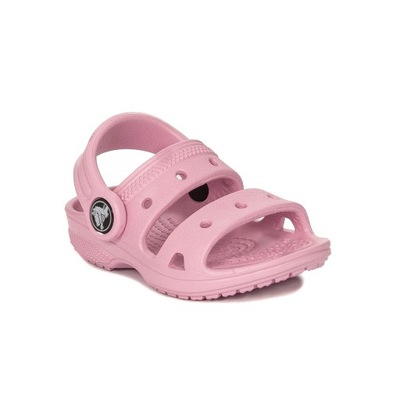 Klapki dziecięce Crocs 207537-6GD Pink róż r.19-20