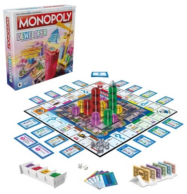 Gra planszowa Monopoly Deweloper PREZENT ŚWIĘTA BOŻE NARODZENIE CHOINKA