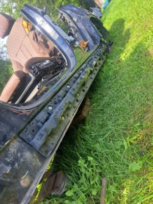 Порог левое  bmw x5 go5 фото №1