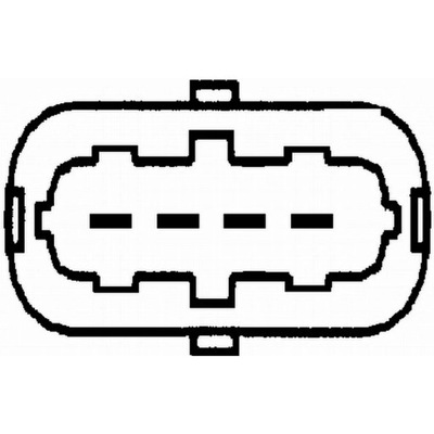 FLUJÓMETRO DE MASA AIRE HELLA 8ET 009 149-221  