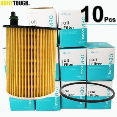 QTY 10, Engine Oil Filters For Citroen C4 C-ELYSEE DS4 Nemo Xsara Fo~27268 фото