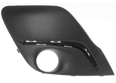 Решітка радіатора решітка w бампер права peugeot 107 12-14 фото №1