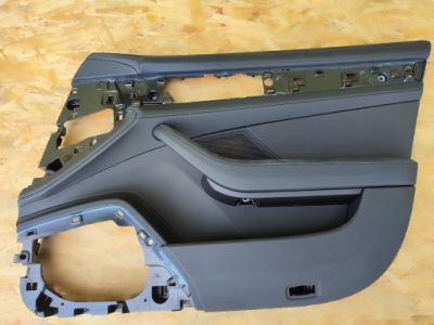 Обшивка дверь porsche panamera 971 правый alcantara skura обшивка idealny фото №1