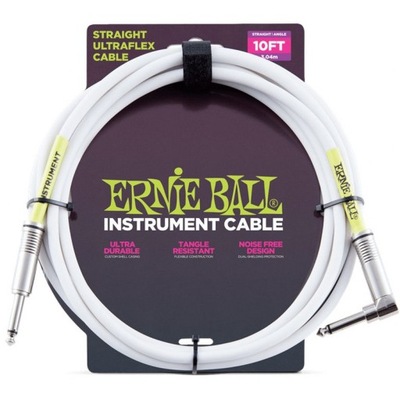 ERNIE BALL EB 6049 Kabel gitarowy kątowy 3 m