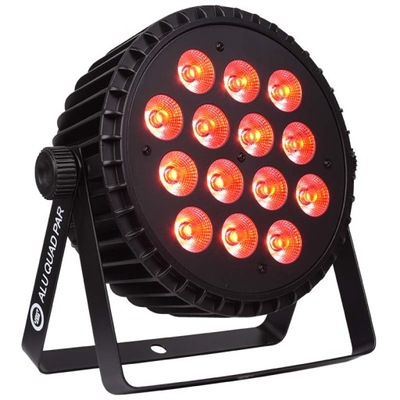 Reflektor par 14x10W RGBW IEC LIGHT4ME ALU QUAD PAR mocny