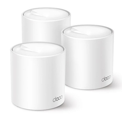 TP-Link Deco X50 (3-pack) Dual-band (2.4 GHz/5 GHz) Wi-Fi 6 (802.11ax) Biał