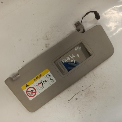 Skoda fabia iii захист сонцезахисна права 5g0857624b фото №1