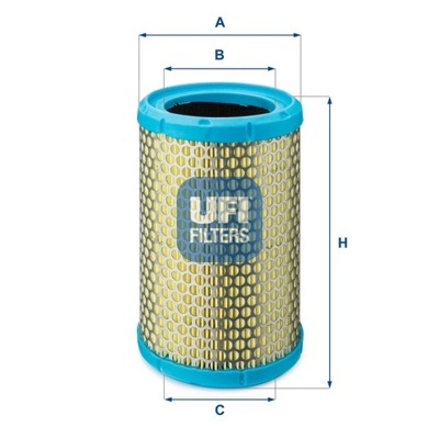 FILTRO AIRE UFI 27.273.00  