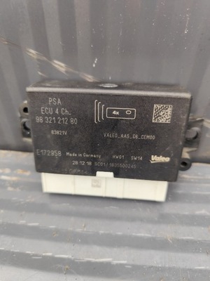 Peugeot partner iv berlingo модуль pdc паркування фото №1