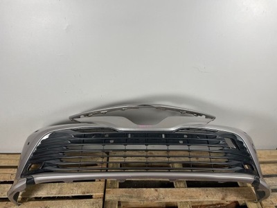 Бампер перед передний toyota camry viii 8 + решётка фото №1