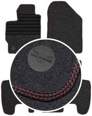 TOYOTA YARIS II 2005-2011 ALFOMBRILLAS DE FELPA PARA COCHE  